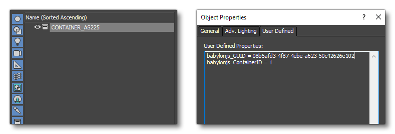The Unique COntainer ID For Each Container Version In A Scene 