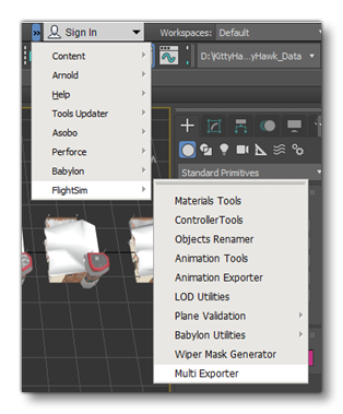Opening The Multi-Exporter Utility