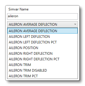 The SimVar Filter